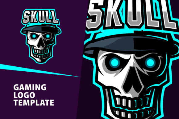 Download Skull Mascot Gaming Logo Design - Gaming Collection