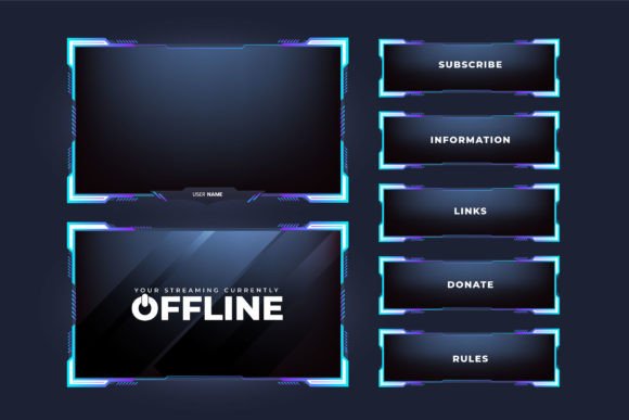 Download Streaming Overlay Gaming Background - Gaming Collection