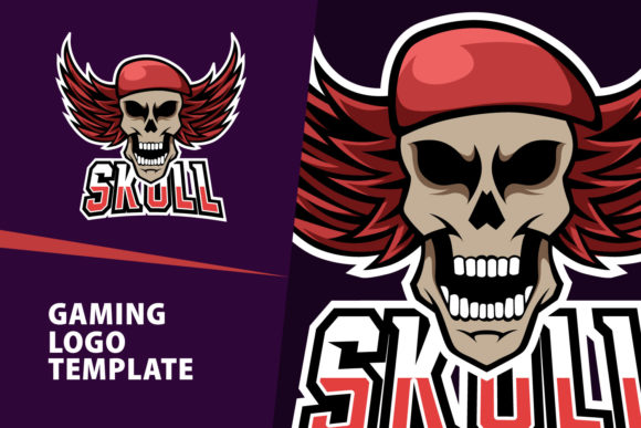 Download Skull Mascot Gaming Logo Design - Gaming Collection